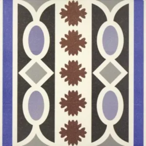 Restpartij Mainzu Victorian Cenefa Nou 20x20 cm Portugese stijl tegels bij Tegelstudio Zeeland in Vlissingen