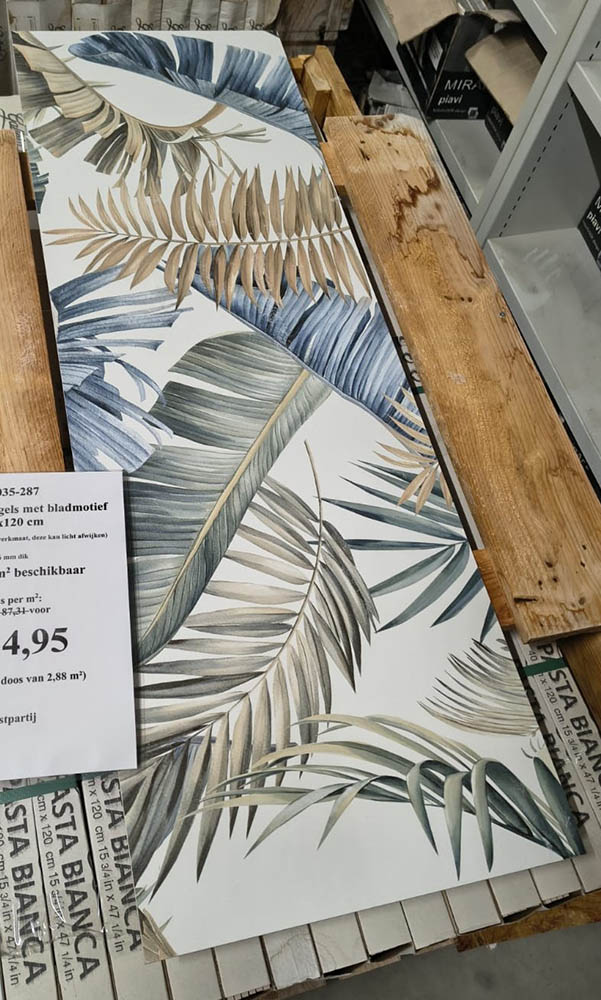 Restpartij Ragno Loca Palma 40x120 bij Tegelstudio Zeeland in Vlissingen
