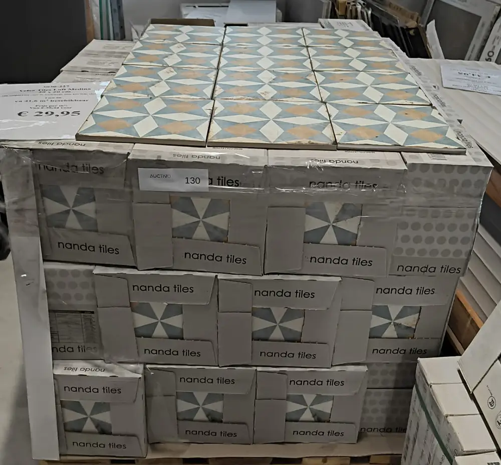 Restpartij Velsa Tiles / Nanda Tiles Loft Medina decortegels van 20x20 bij Tegelstudio Zeeland in Vlissingen