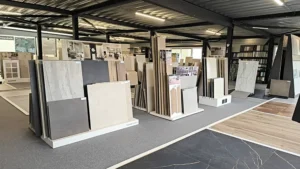 Foto van de showroom van Tegelstudio Zeeland in Vlissingen